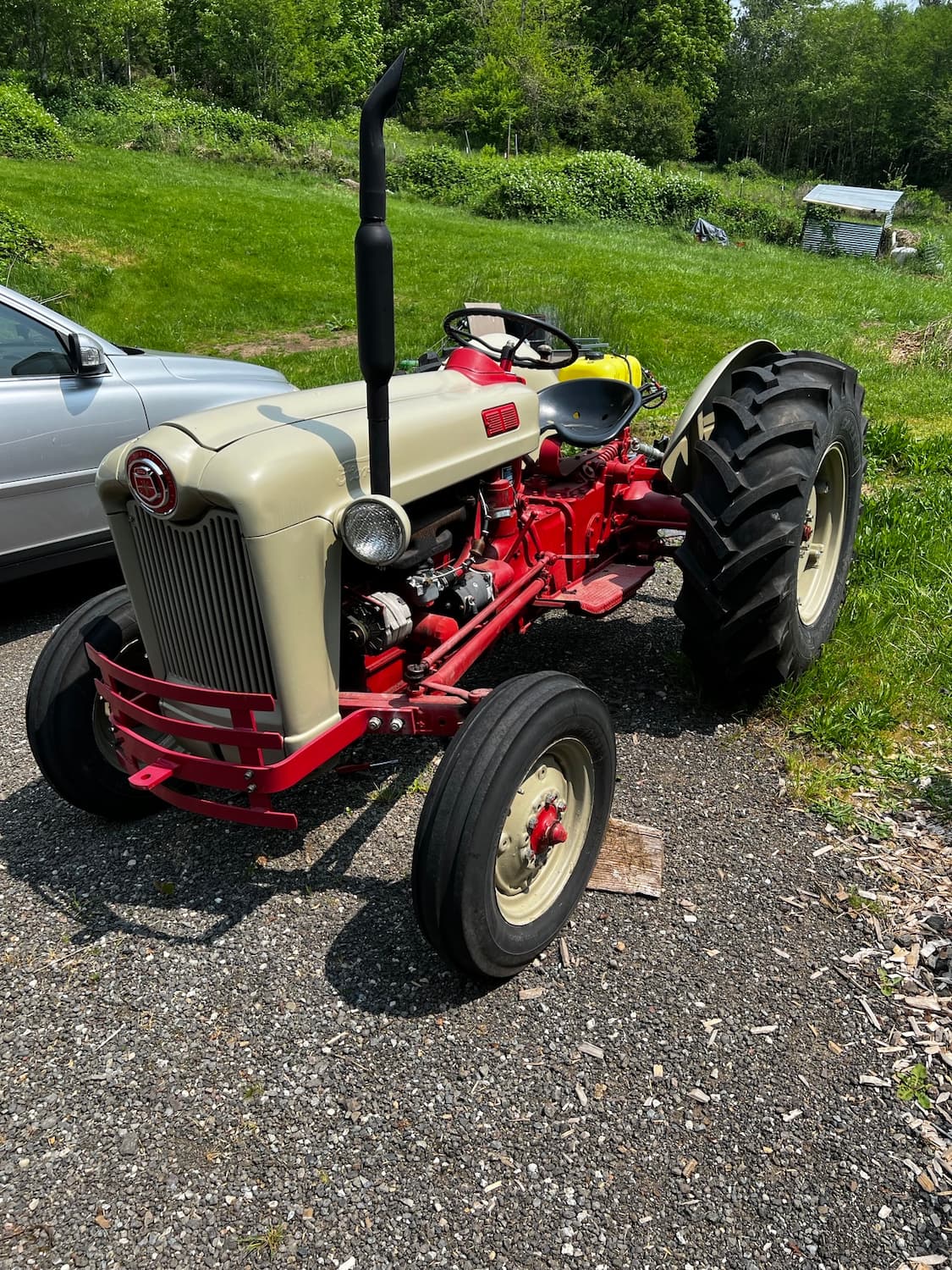 Red Classic Tractor